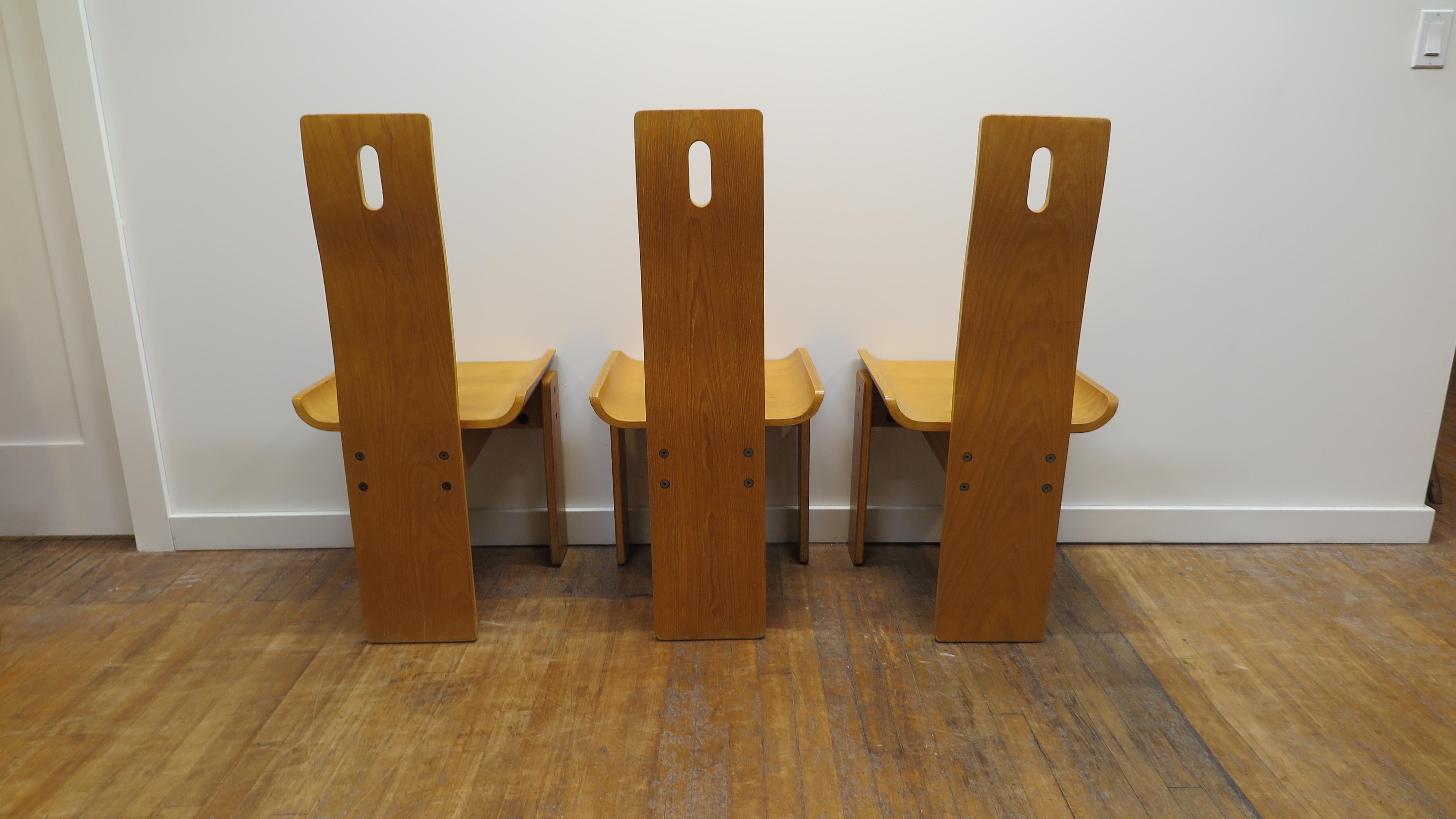 Laminated Edoardo Landi Diego Dinning Chairs