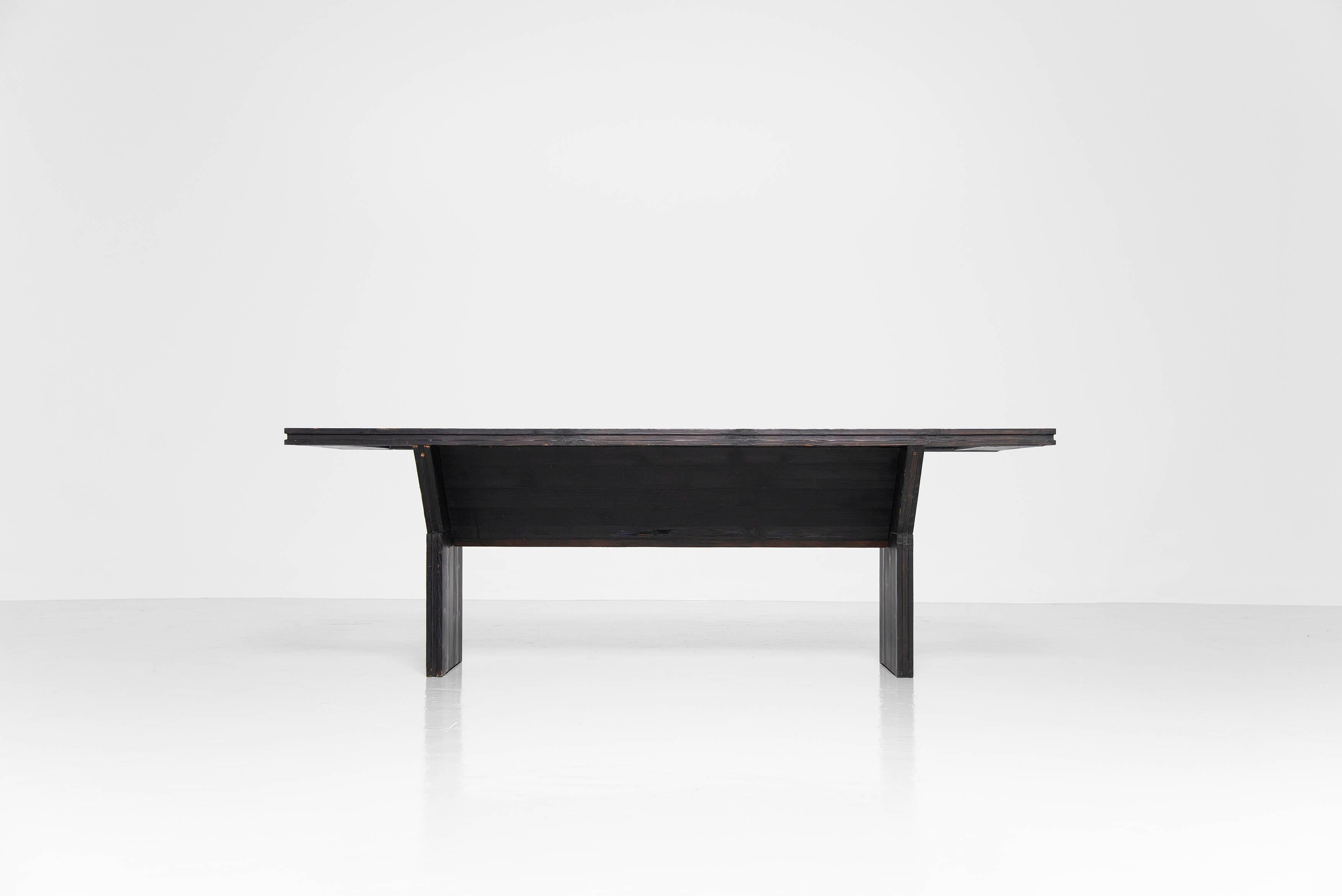 Edoardo Landi Dining Table Studio D, Italy, 1973 In Good Condition For Sale In Roosendaal, Noord Brabant