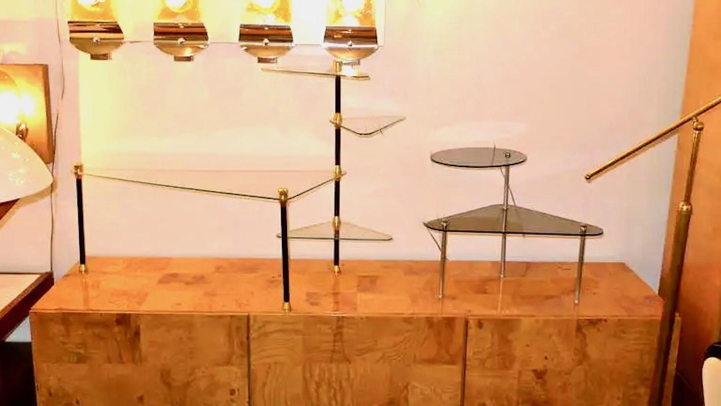 Table Arlecchino à double étage d'Edoardo Paoli pour Vitrex en vente 9