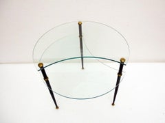 Edoardo Poli asymmetrical coffee table for Vitrex, 196