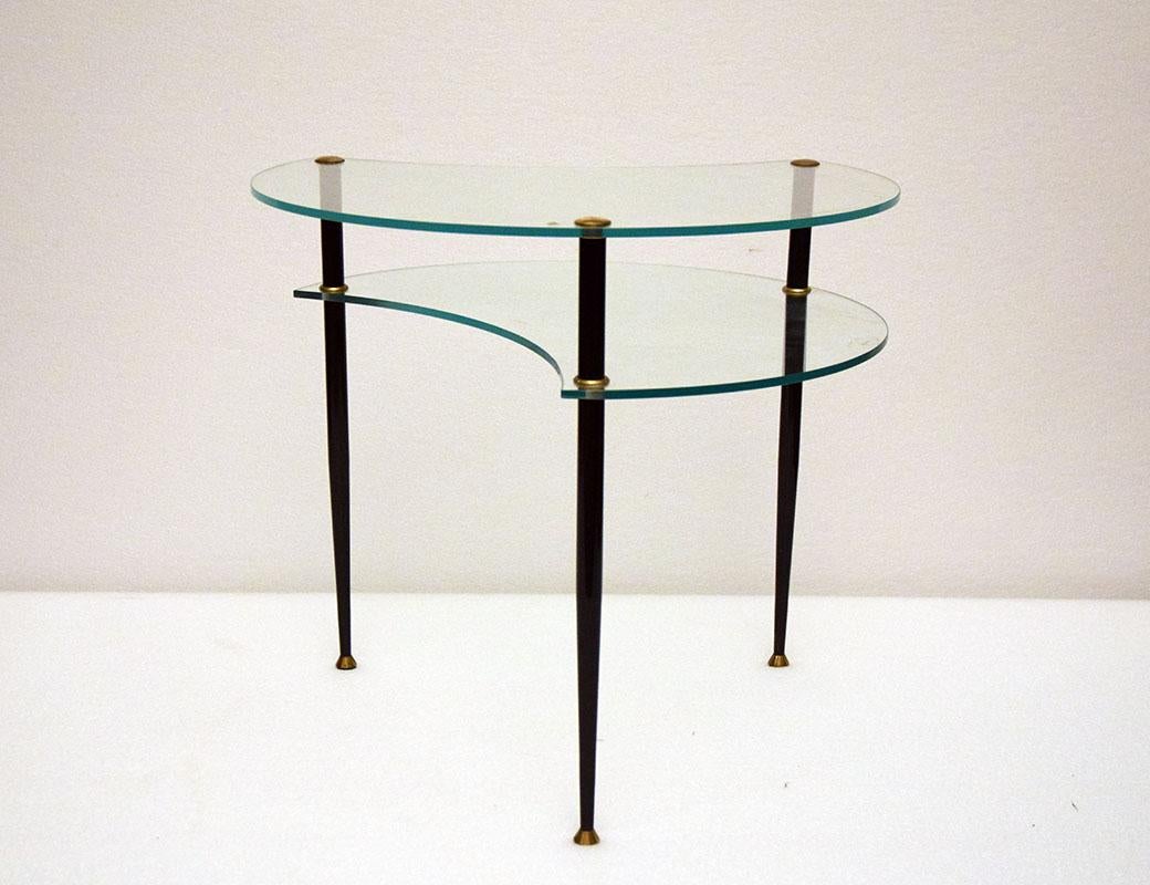 Table basse asymétrique Edoardo Poli pour Vitrex, 196 en vente 1