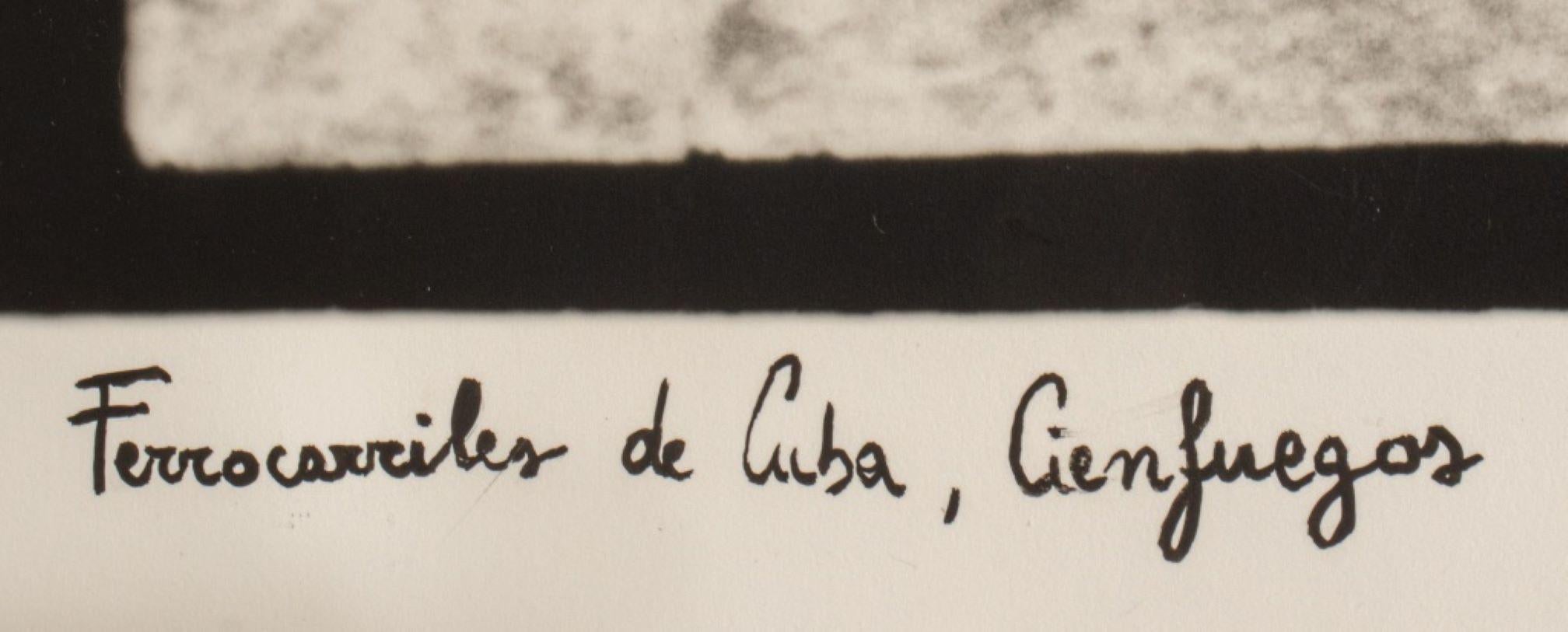 20ième siècle Impression « Ferrocarriles de Cuba » d'Edoardo Wantelli en vente