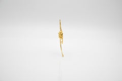 EdoEyen Left Side Neang Neak Serpent Ear Cuff in 18k Gold Plated Brass