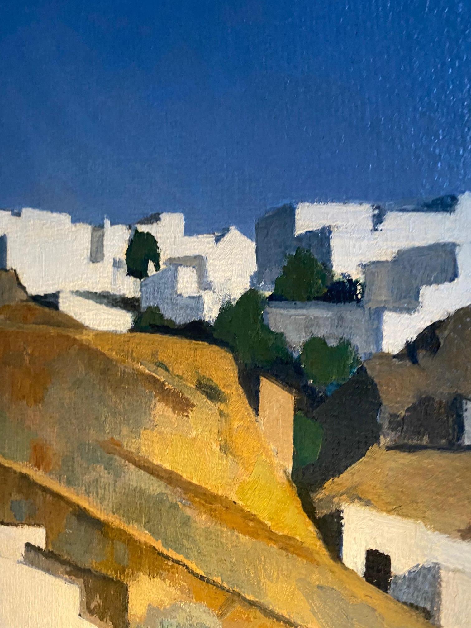 Isola greca di Edouard Arthur, Olio su tela 50x67 cm 5