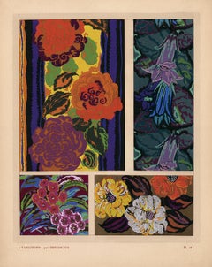 'Variations, 16' — 1920s French Art Deco Pochoir