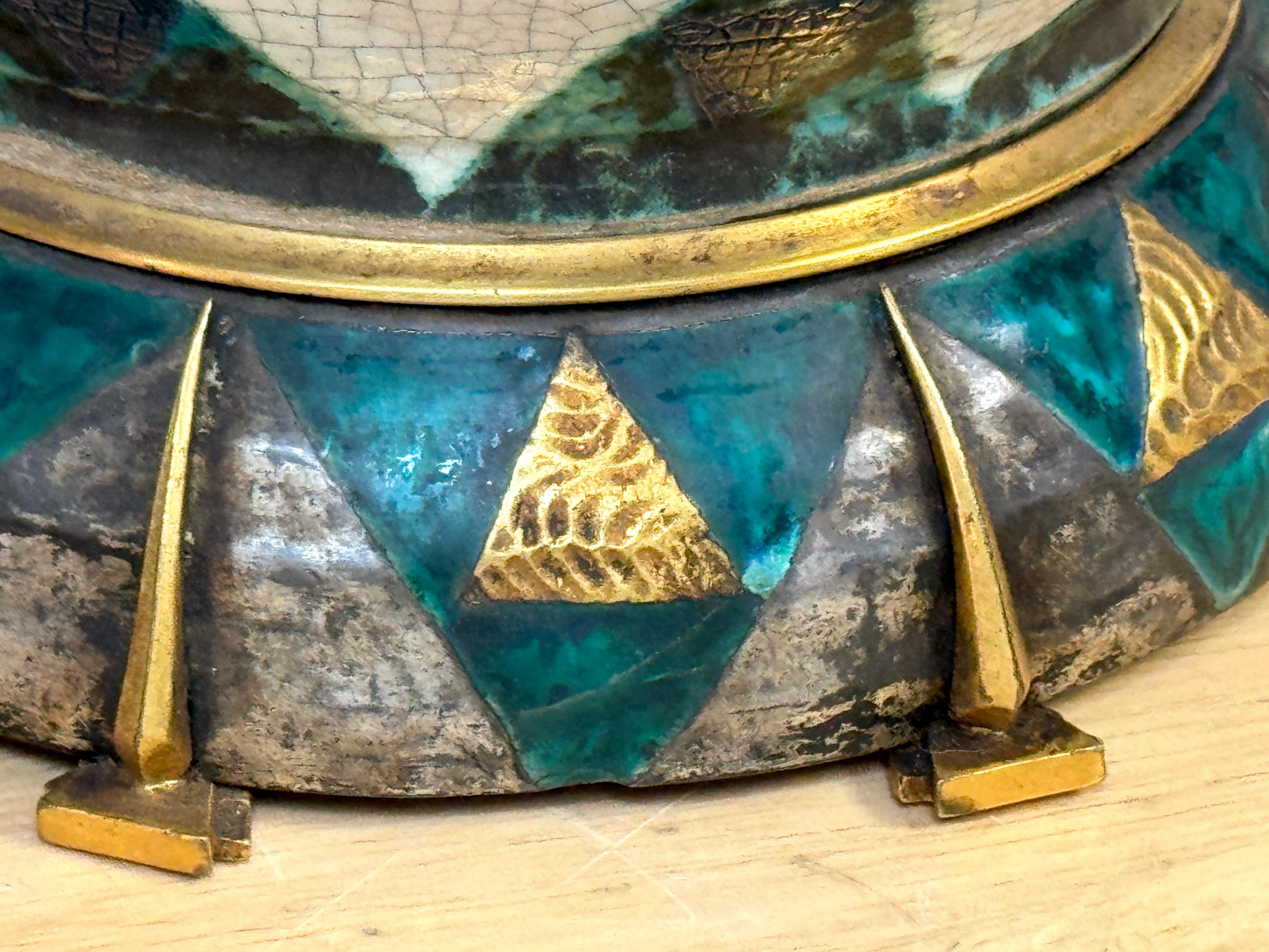 Lámpara Art Déco Édouard Cazaux Motivo indio americano con punta de flecha - Una obra maestra en venta 7
