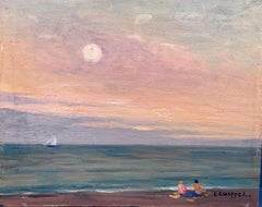 "Marina "  cm. 41 x 33 Olio su tavola 1930 ca