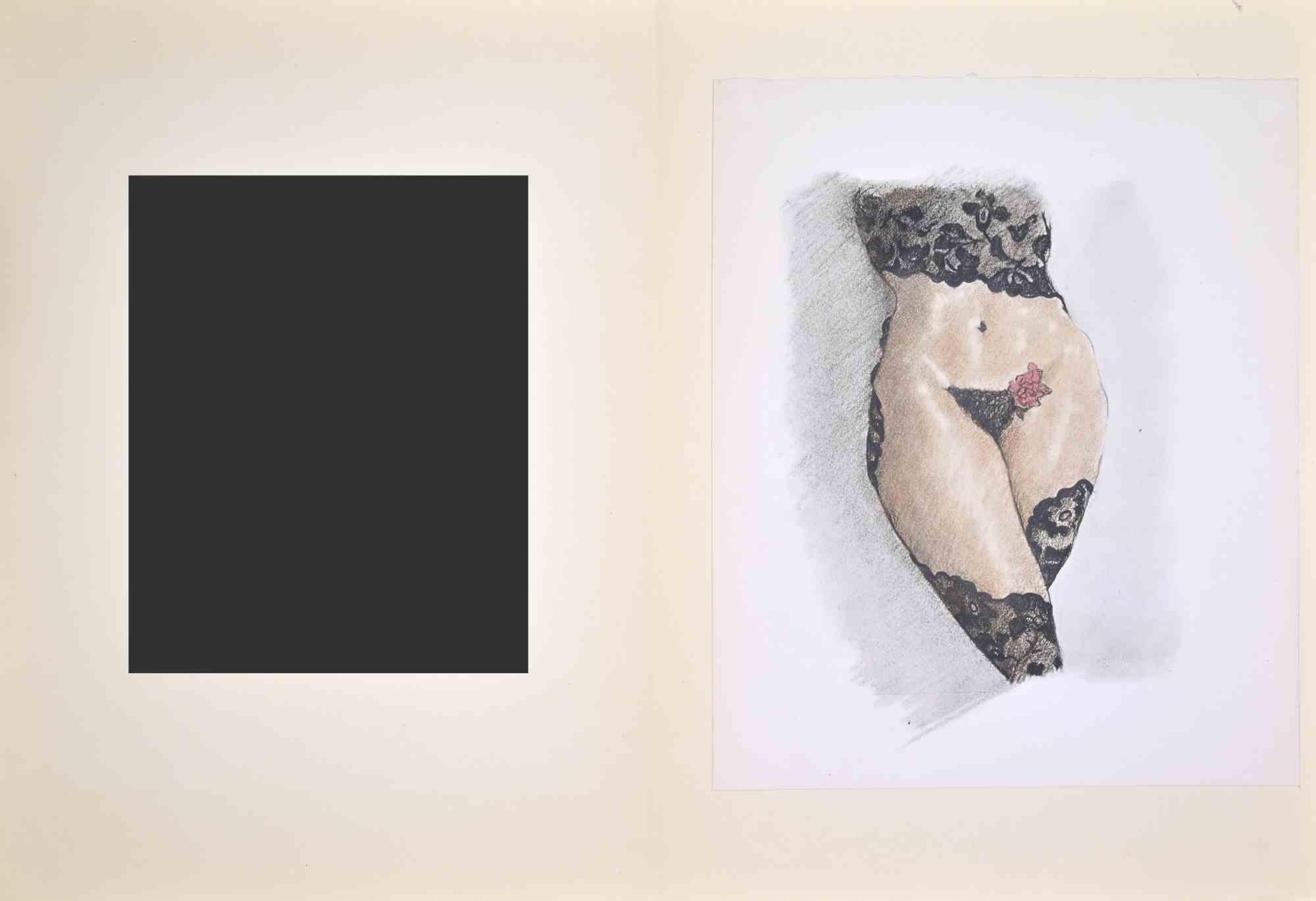 A L'Espagnole - Litografia di Edouard Chimot - 1932 in vendita 1