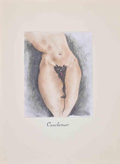 Cauchemar - Litografía de Edouard Chimot - 1932