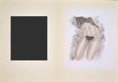 Le Chat Sauvage - Lithograph by Edouard Chimot - 1932