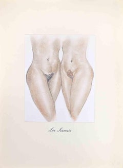 Le Siamois - Lithograph by Edouard Chimot - 1932