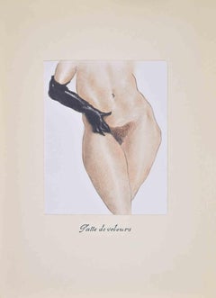 Patte de Velours -  Lithograph by Edouard Chimot - 1932