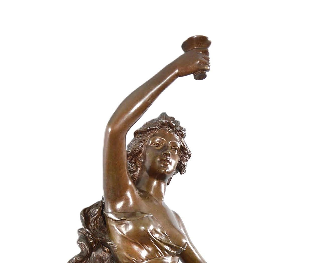 Hebe Par Drouot Edouard Drouot  (Francese, 1859-1945) in vendita 11