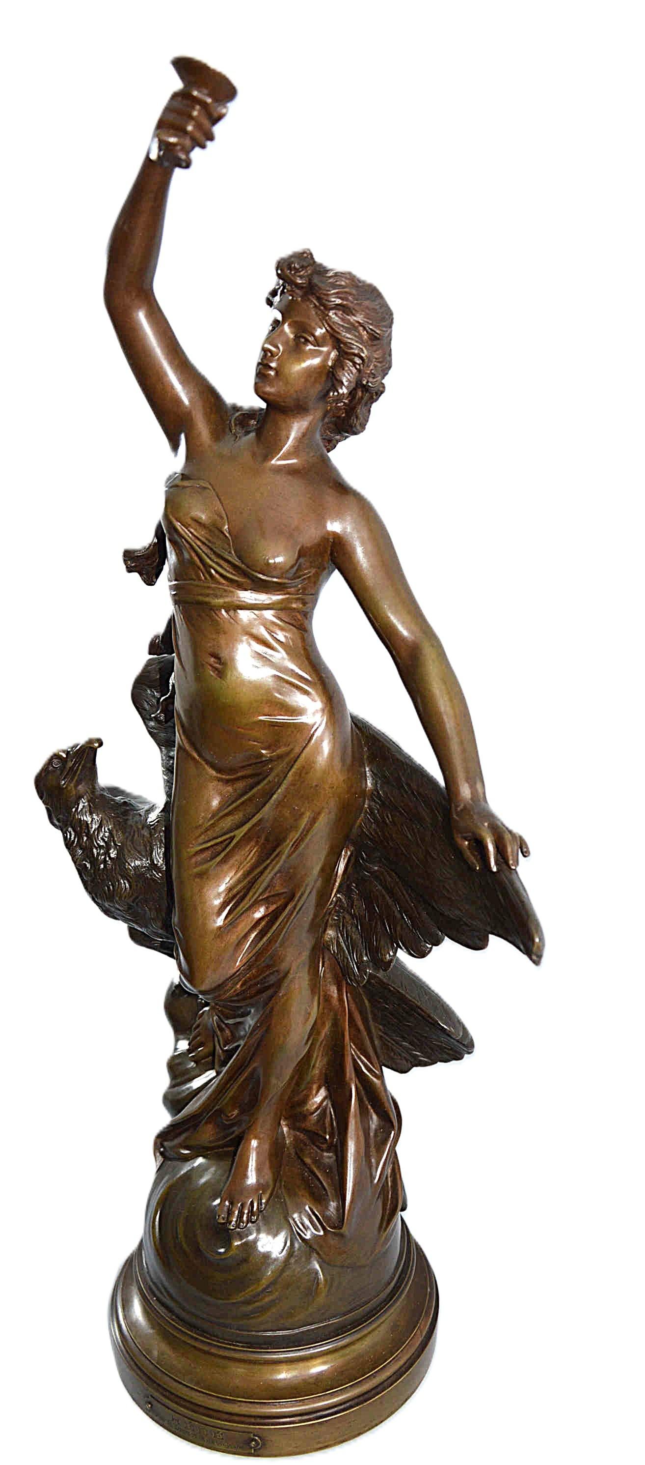 Hebe Par Drouot Edouard Drouot  (Francese, 1859-1945) in vendita 5