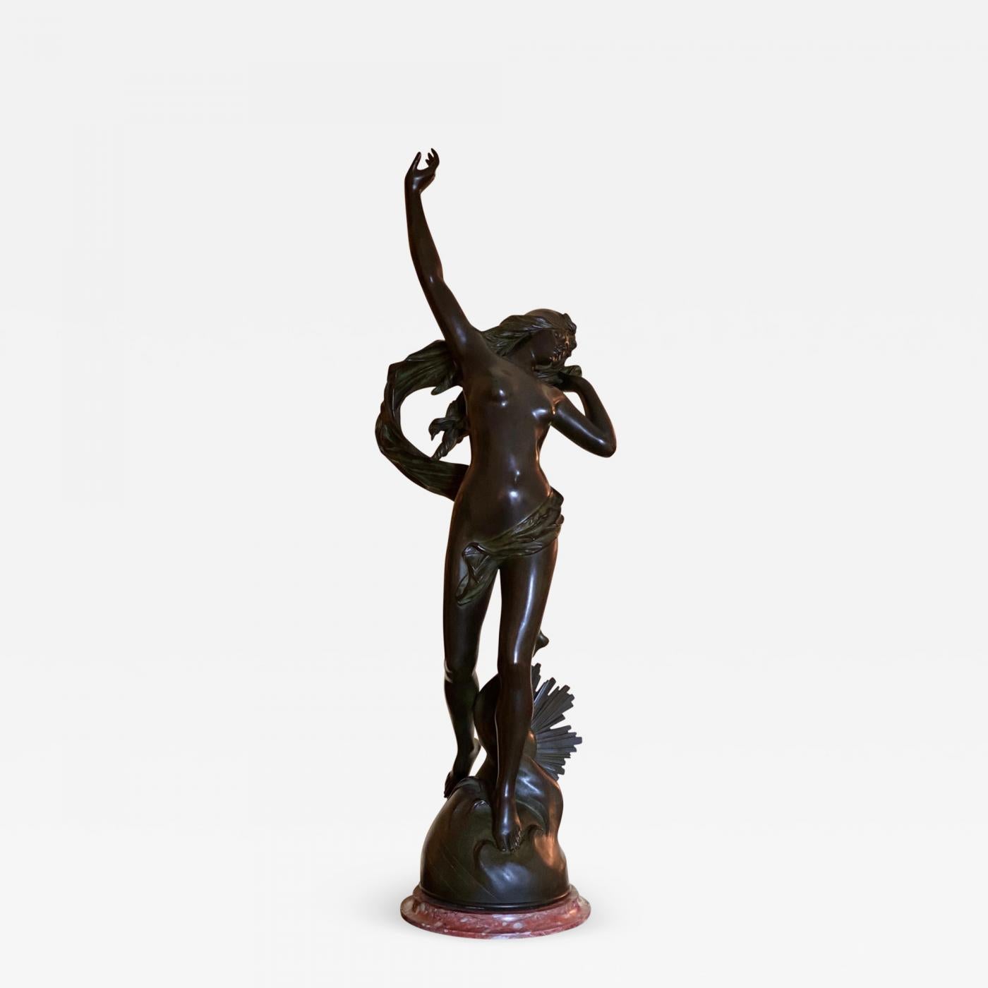 Edouard Drouot Figurative Sculpture - Dancer