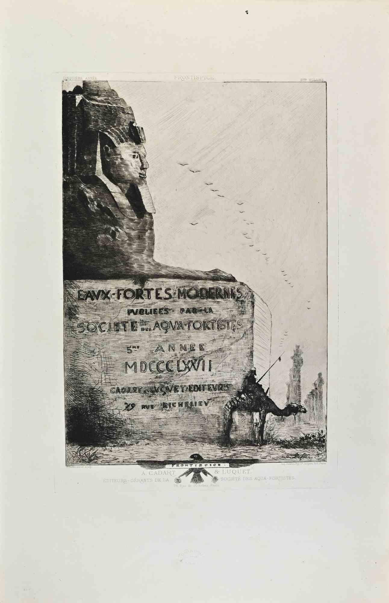 A Cadart & Luquet is an artwork realized by Edouard Dufeu in the 1870s.

Etching.

Good conditions.



Realized for the "Société des Aquafortistes. Born on the initiative of the publisher Alfred Cadart, the Société des Aquafortistes had the aim of