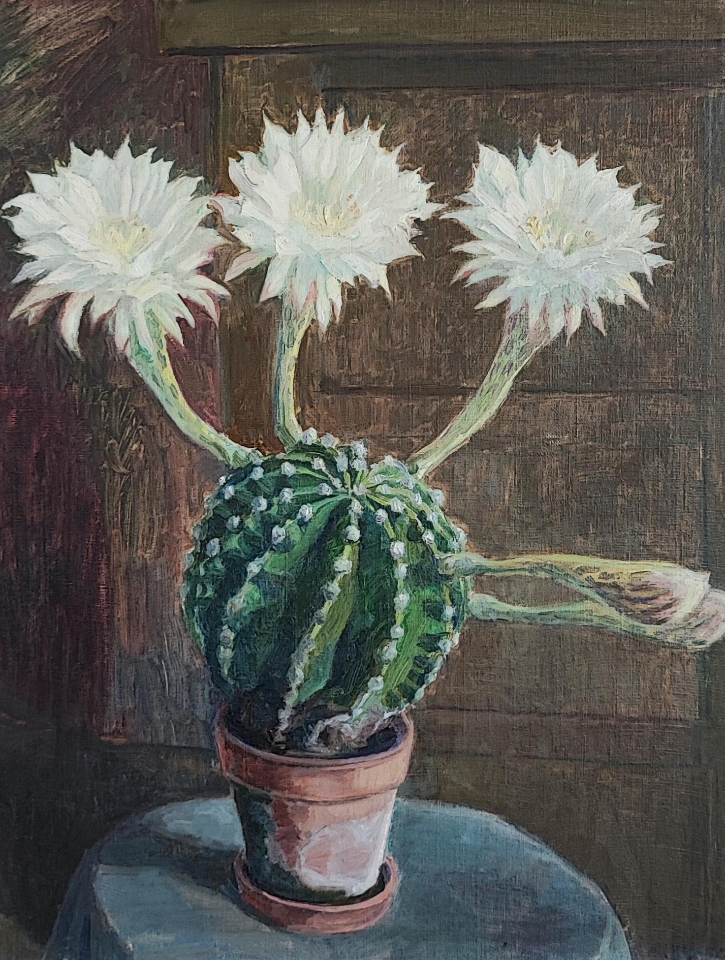 Edouard Frusgheur Still-Life Painting - Cactus