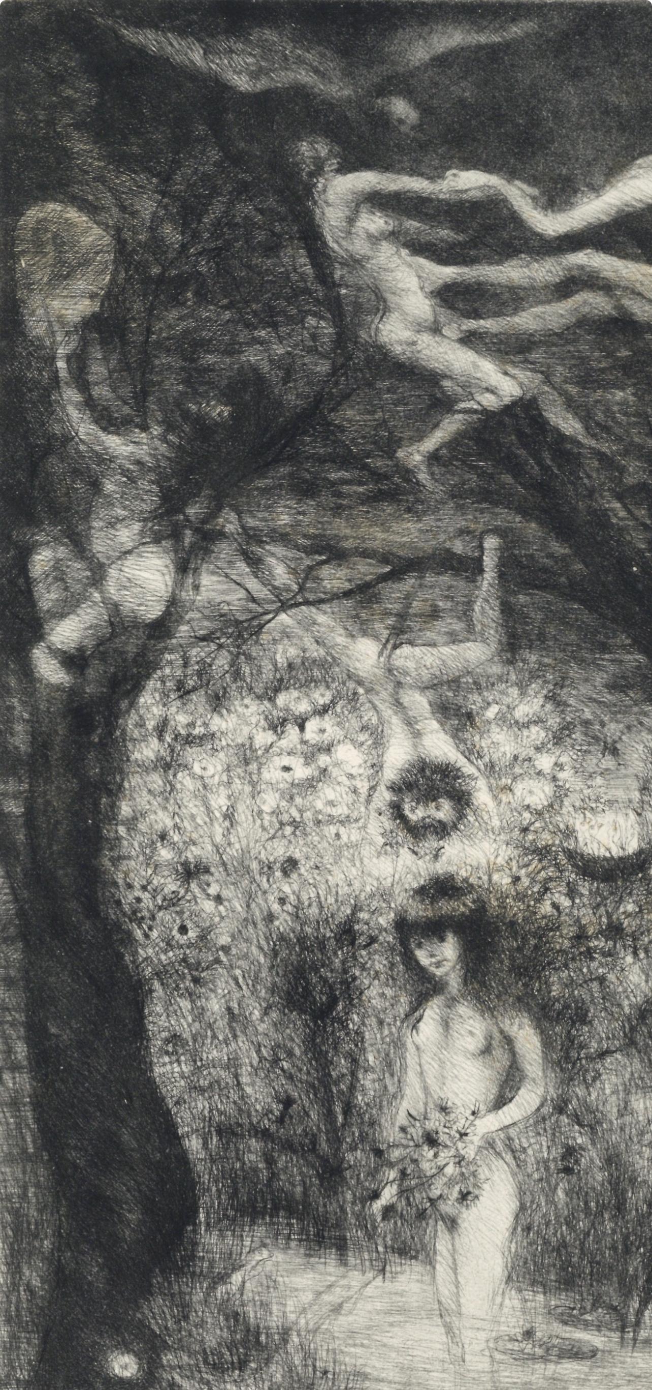 Composition, Alternance, Édouard Goerg - Modern Print by Edouard Goerg