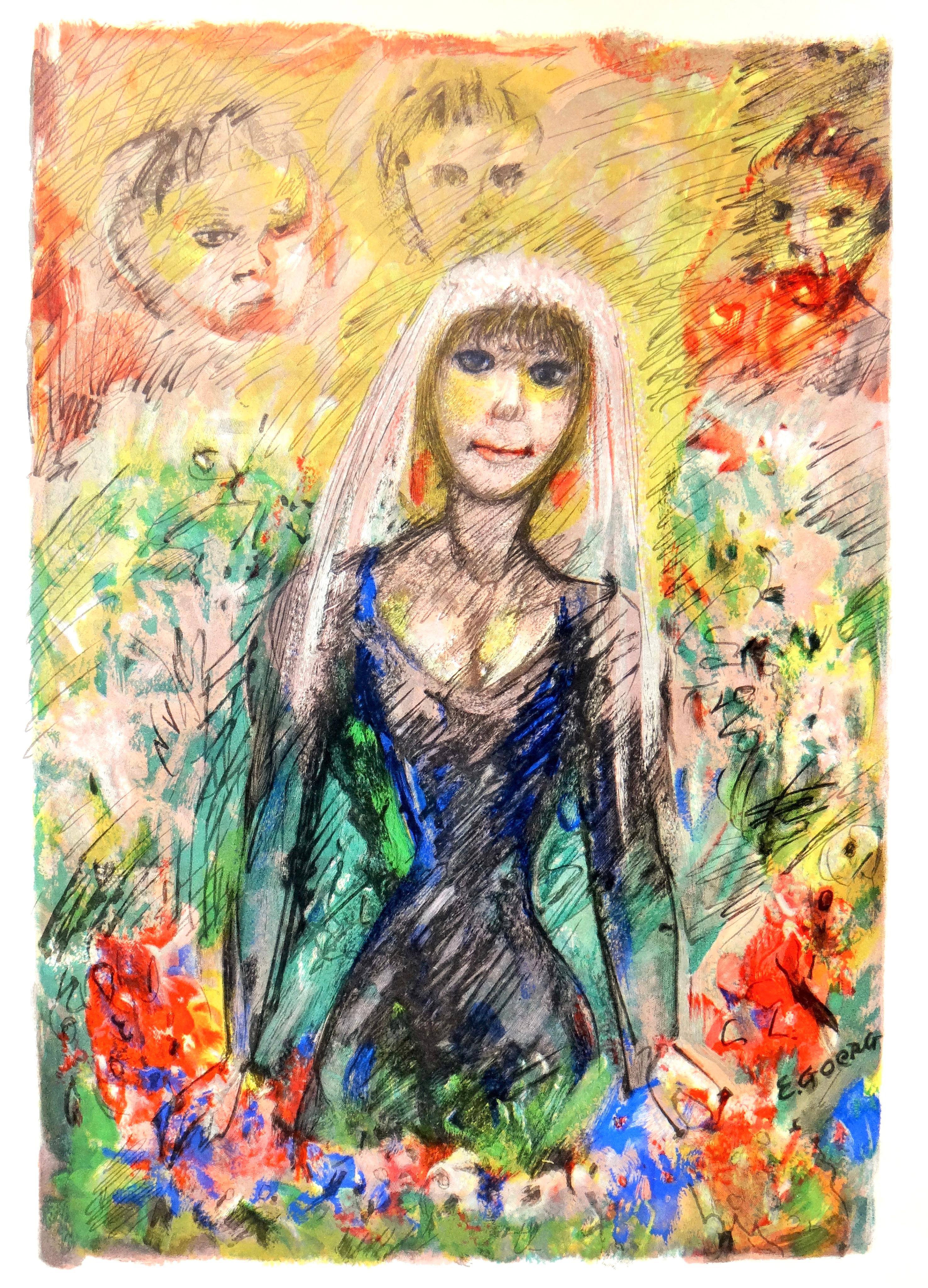 La mariée, Vingt fables de La fontaine, Edouard Goerg For Sale 5