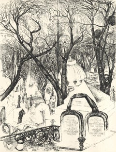 Le Cimetière du Père, A La gloire à Paris, Edouard Goerg
