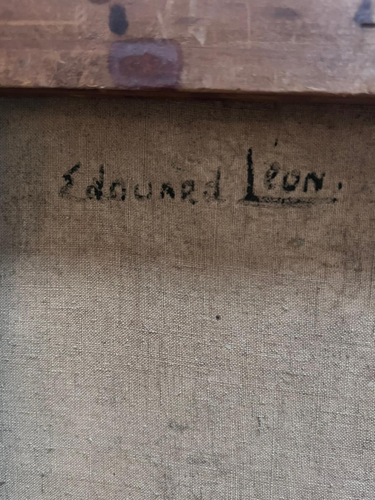 Fino Óleo Impresionista Francés de 1930 Firmado Le Pont Neuf Río Sena París en venta 8