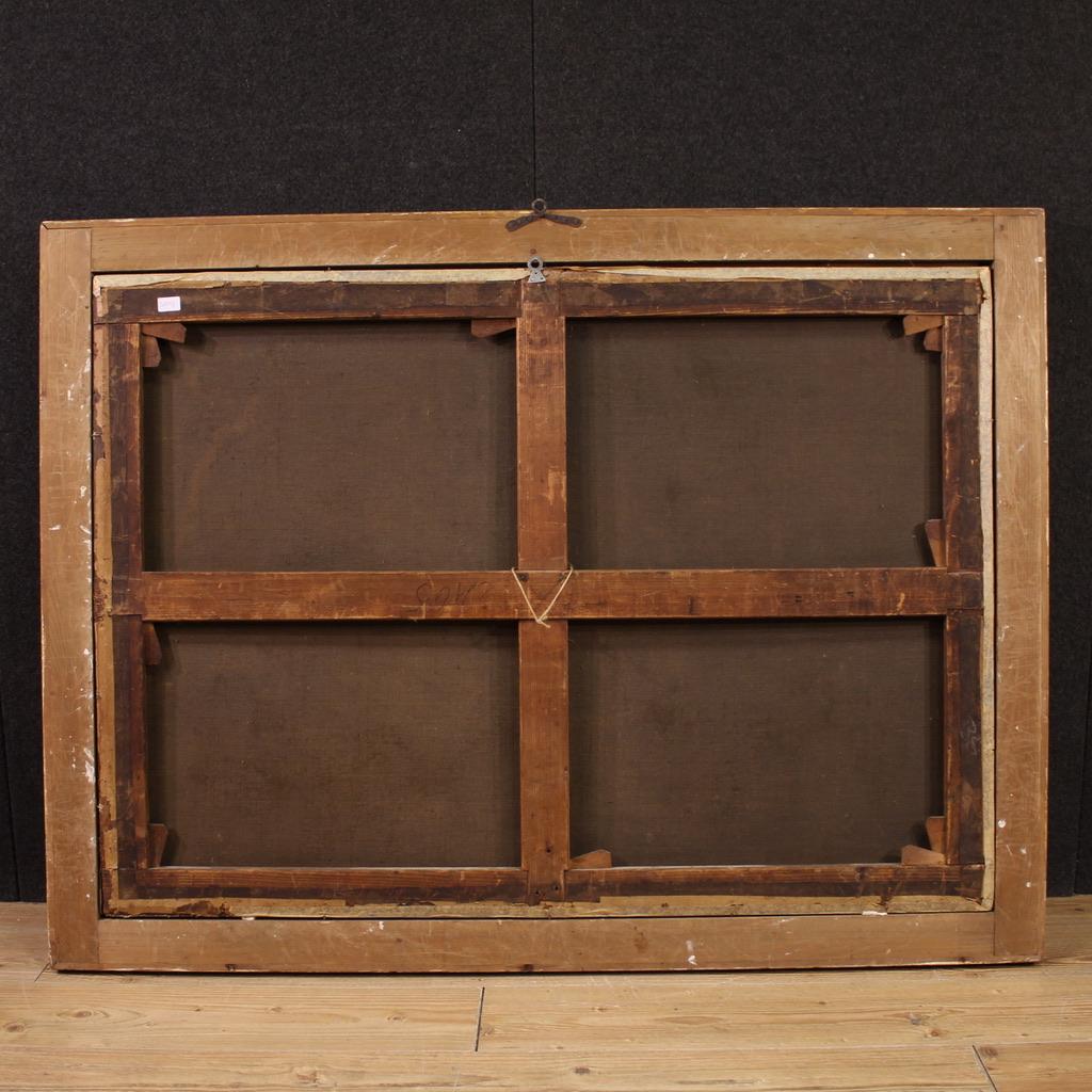 19. Jahrhundert Öl auf Leinwand Gemälde Krönung von Victor Amadeus II, 1866 im Angebot 6