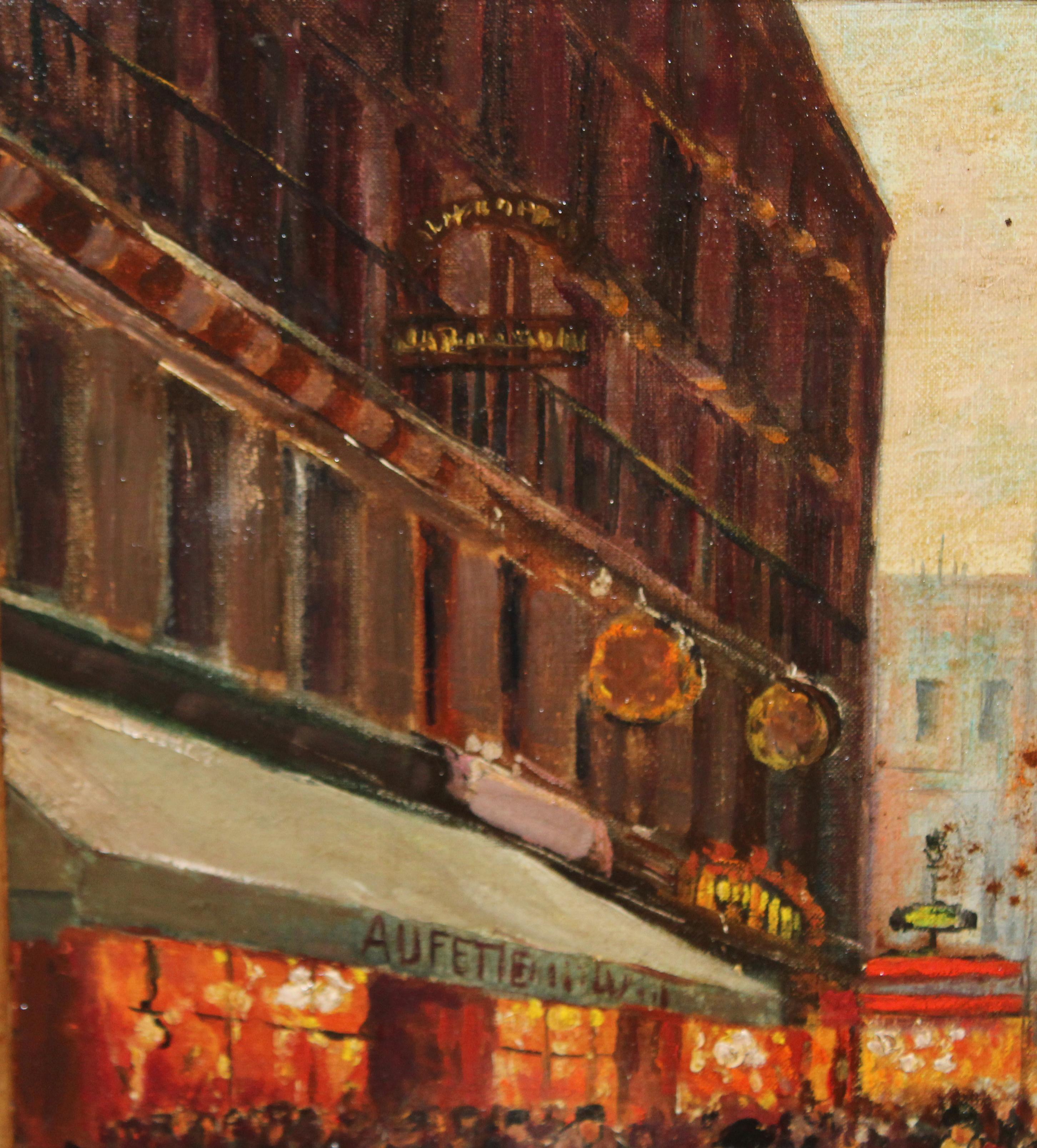 Edouard León Cortés (Dopo) - Boulevard Bonne Nouvelle (Porte St. Denis) in vendita 4