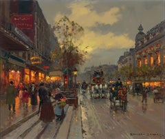 Boulevard Bonne Nouvelle By Edouard Léon Cortès