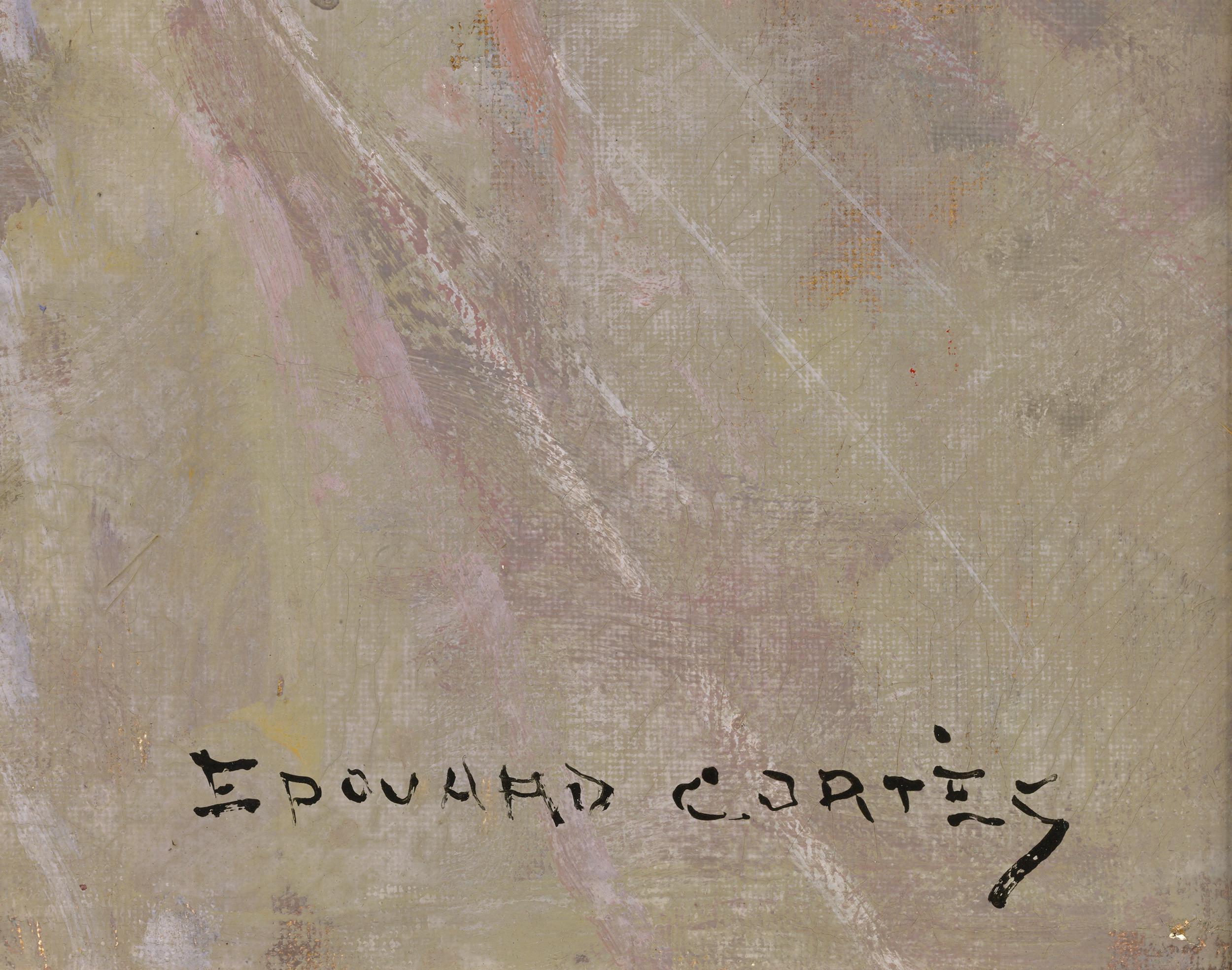 Edouard Léon Cortès
1882-1969 | French

Boulevard Magenta, Place de la République

Signed “Edouard Cortès” (lower right)
Oil on canvas

Celebrated as the “Parisian Poet of Painting,” Edouard Léon Cortès was a master at capturing the vibrant energy