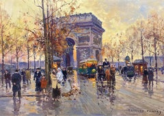 Vintage Avenue de Friedland, L’Arc de Triomphe