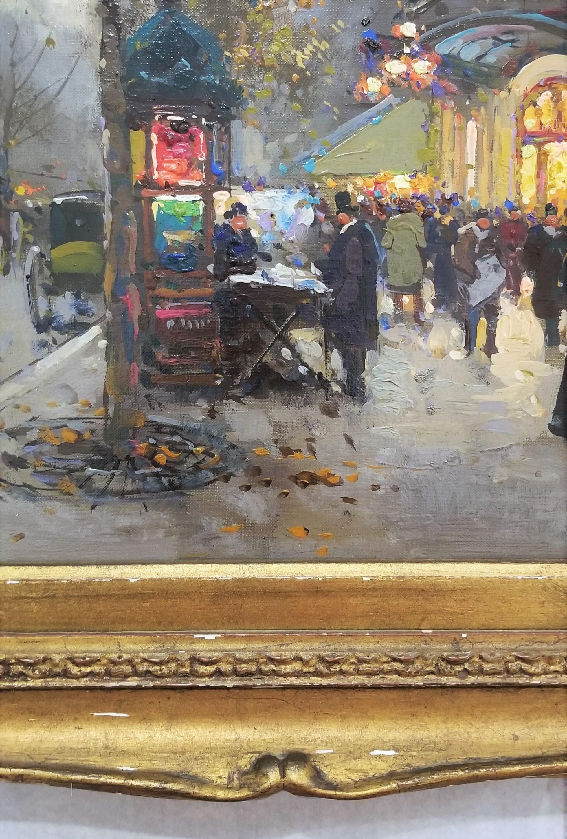 Le Théâtre du Vaudeville (en París, Francia) /// Calle del Postimpresionismo francés en venta 4