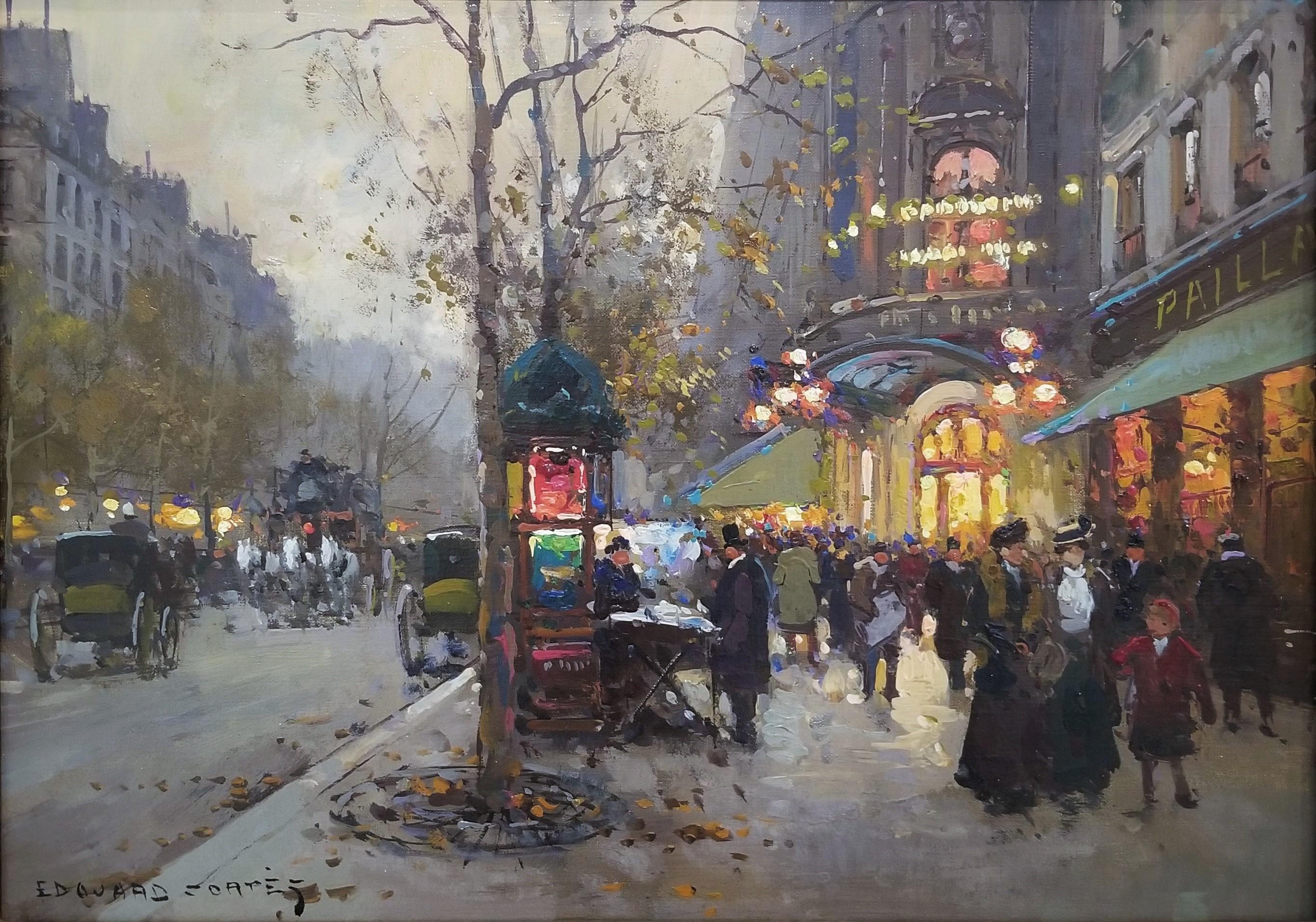 Le Théâtre du Vaudeville (en París, Francia) /// Calle del Postimpresionismo francés