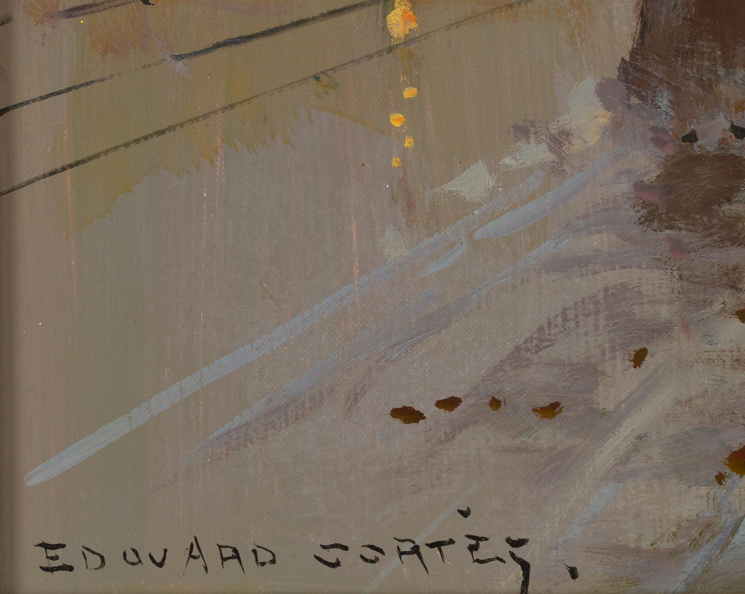 Edouard Léon Cortès
1882-1969  Französisch

Place de la Bastille

Signiert 