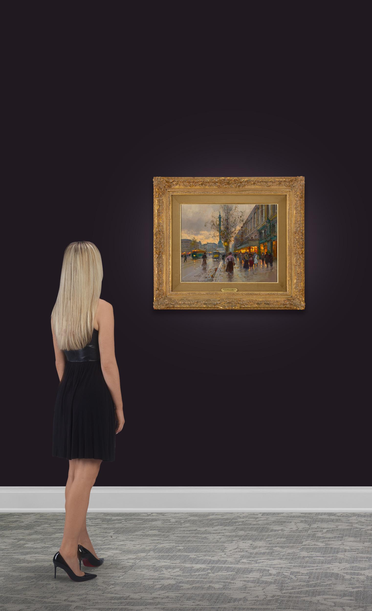 Place De La Bastille von Edouard Léon Cortès im Angebot 1