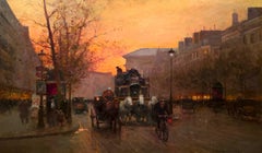 Place De La Madeleine Le Soir