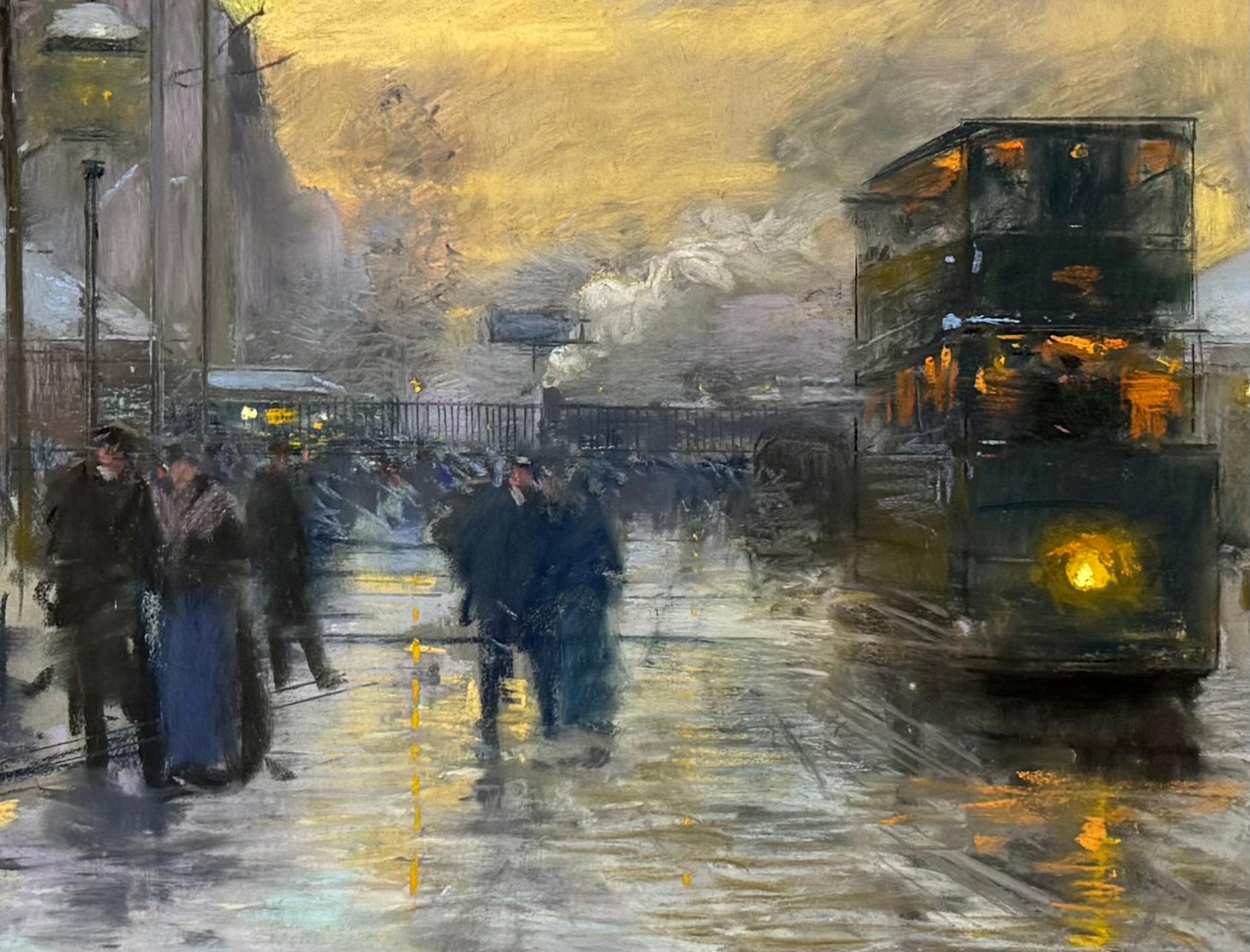 Porte d'Allemagne en la neige, a la Nuit, 1908-09 EDOUARD CORTES Metz, France For Sale 11
