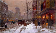 Porte Saint Denis, Winter