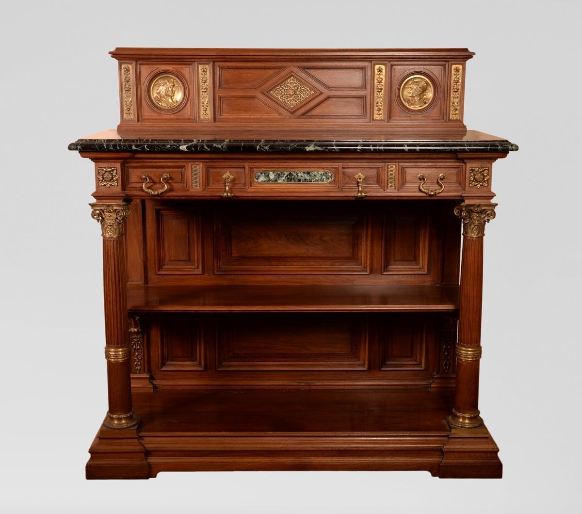 Édouard LIÈVRE, Paul Sormani, Credenza neorinascimentale da cerimonia  e buffet in vendita 7