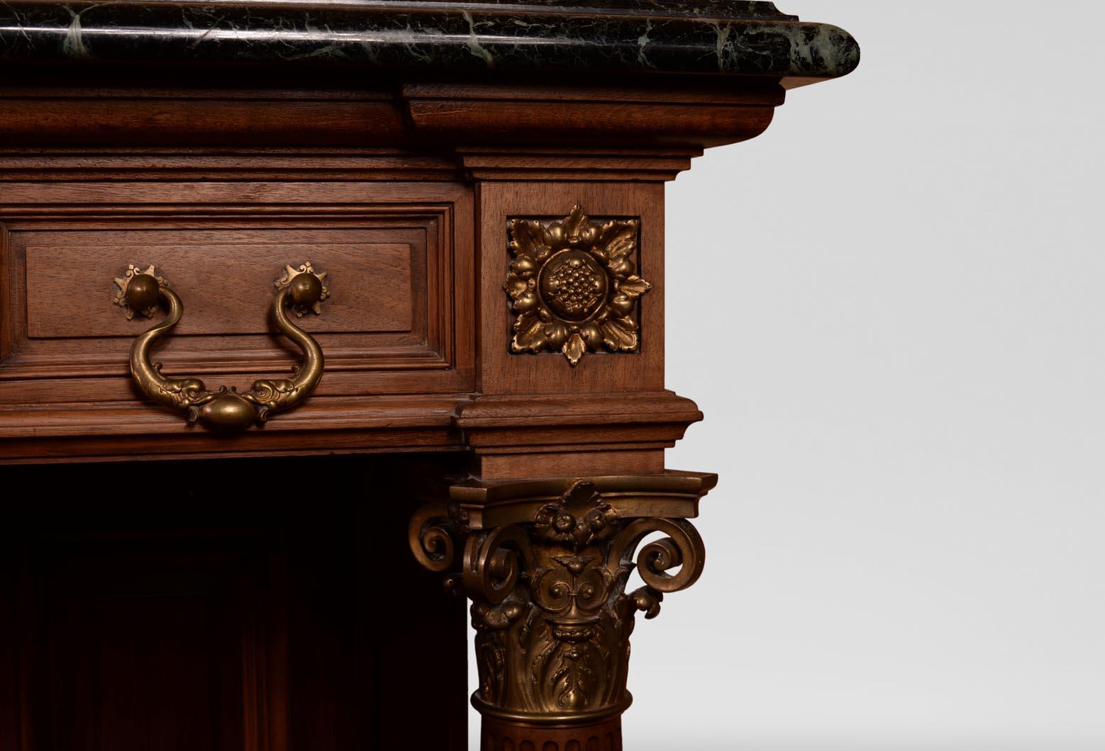 Francese Édouard LIÈVRE, Paul Sormani, Credenza neorinascimentale da cerimonia  e buffet in vendita