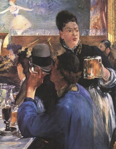 Edouard Manet « The Waitress » 1996- Lithographie offset