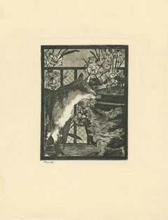 Le Chat et Les Fleurs