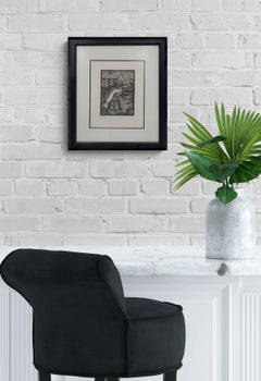 Le Chat et les Fleurs (from "Les Chats par Champfleury")