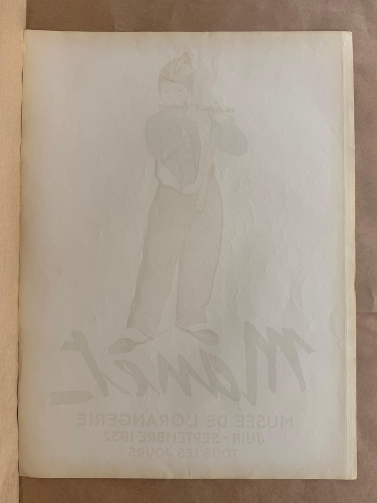 Édouard Manet - Le Fifre - Museo de la Orangerie (después) Edouard Manet,  1932 en venta en 1stDibs España, image size:768x1024