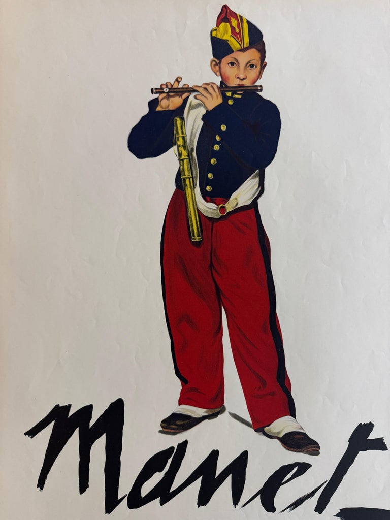 Édouard Manet - Le Fifre - Museo de la Orangerie (después) Edouard Manet,  1932 en venta en 1stDibs España, image size:768x1024