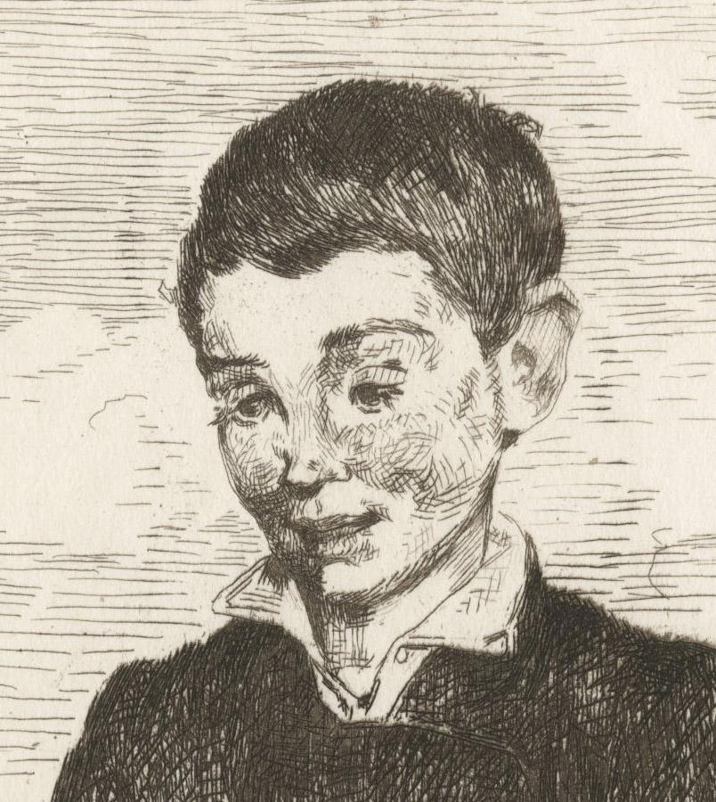 Le Gamin (El Niño) - Print de Edouard Manet