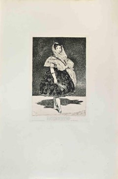 Lola De Valence - Acquaforte di Edouard Manet - 1862
