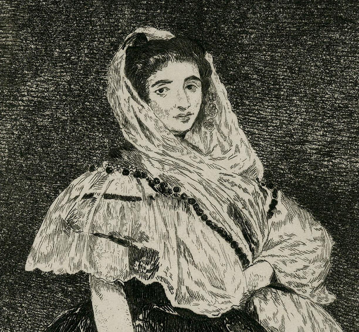 Lola De Valence - Impressionist Print by Edouard Manet