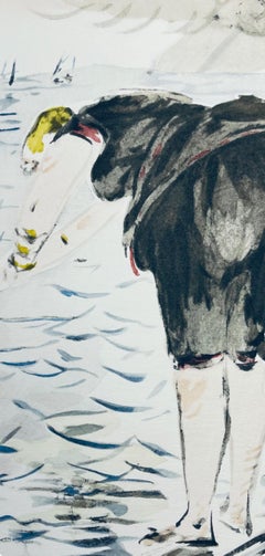 Manet, Composición, Édouard Manet, Cartas con Aquarelas (después)