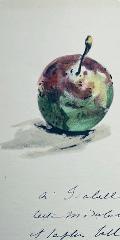 Manet, Composizione, Édouard Manet, Lettere con acquarelle (dopo)