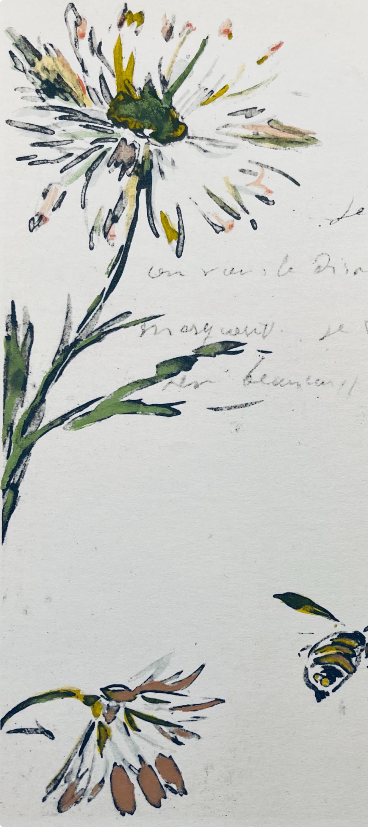 Manet, Composition, Édouard Manet, Letters with Aquarelles (after) - Print by Edouard Manet